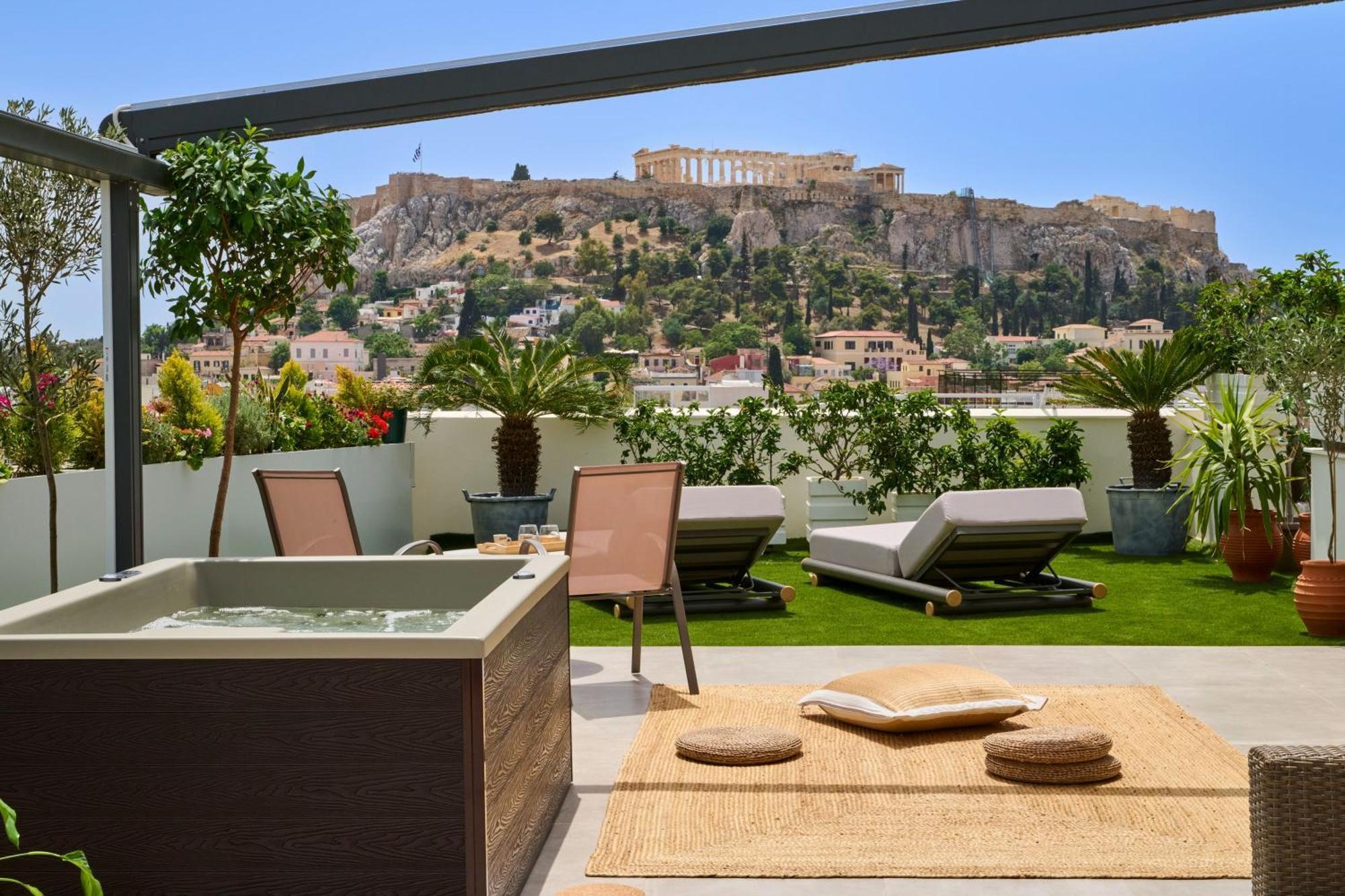 Acropolis Muses - Downtown Luxury Apartments Atenas Exterior foto