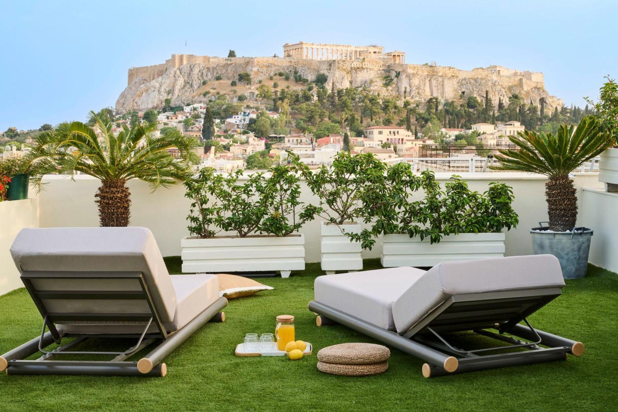 Acropolis Muses - Downtown Luxury Apartments Atenas Exterior foto